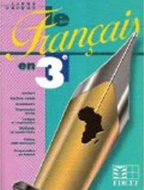 Livre unique   Le français en 3e