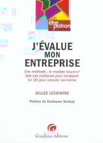 J'évalue mon entreprise