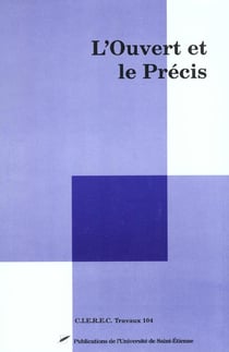 L'ouvert et le precis