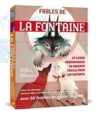 Fables de La Fontaine et personnages en origami facile pour les enfants