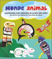 Monde animal - iillustrations d'art amérindien de la côte nord-ouest