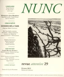 Revue nunc n.29 : dossier Belà Tarr