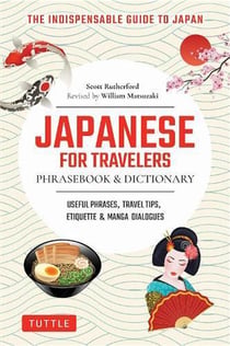Japanese for travellers phrasebook & dictionnary