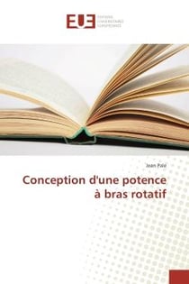 Conception d'une potence A bras rotatif