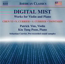 Digital Mist : Oeuvres pour violon et piano