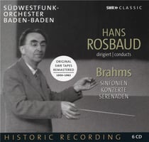 Hans Rosbaud conducts Brahms