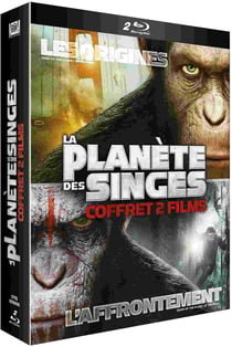 La Planète des Singes : Les origines + La Planète des Singes : L'Affrontement