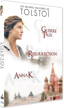 Les Oeuvres majeures de Tolstoï: Guerre et Paix + Anna Karenine + Résurrection