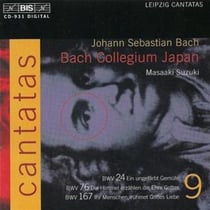 Cantatas /vol.9 - bwv 24 - bwv 76 - bwv 167