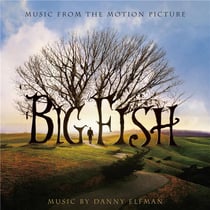Big fish/danny elfman/pearl jam/elvis presley/buddy holly/vinyle or et marbre audiophile 180gr/pochette gatefold