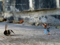 Little people in the city