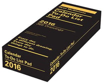 Ryan mcginness 2016 calendar to-do list pad