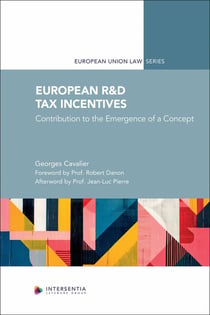 European R&D Tax Incentives - Contribution to the Emergence of a Concept