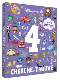 Disney Baby : J'ai 4 ans - Mon Cherche et Trouve : Spécial émotions
