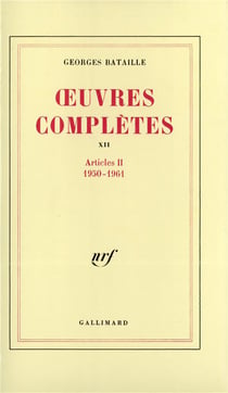 Oeuvres completes - vol12