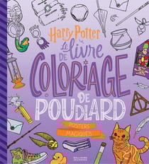 Harry Potter - Le Livre de coloriages de Poudlard #3 - posters (tp)