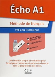 Echo - méthode de français - a1 - version numérique (édition 2012)