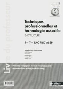 Techniques Professionnelles Et Technologie Associee 2Nde Bac Pro Assp Option En Structure (Livre Du
