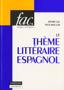 Le theme litteraire espagnol