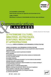 Le patrimoine culturel immatériel en pratiques : écritures, médiations et appropriations (édition 2022)