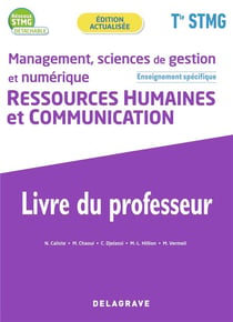 Réseaux STMG : ressources humaines et communication : terminale STMG - pochette livre du professeur (édition 2022)