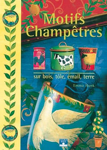 Motifs champetres sur bois, tole...