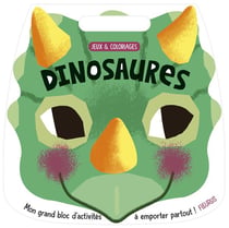 Jeux et coloriages - dinosaures