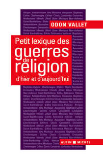 Petit lexique des guerres de religion d'hier et d'aujourd'hui