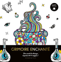 Happy coloriage grimoire enchante