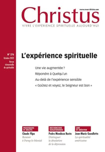 Revue Christus n.276 : l'expérience spirituelle