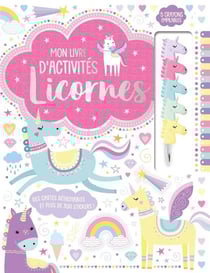Mon livre d'activités : licornes