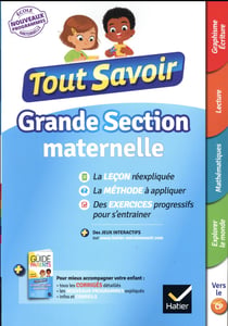 Tout savoir - grande section
