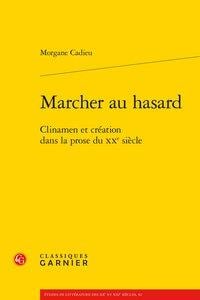 Marcher au hasard - Clinamen et création dans la prose du XXe siècle