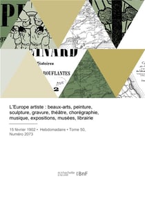 L'Europe artiste