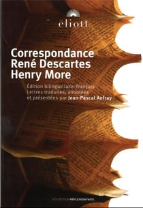 Correspondance rené Descartes, Henry More
