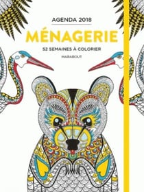 Agenda animaux 52 semaines à colorier (édition 2018)