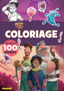 Disney strange world - coloriage avec plus de 100 stickers