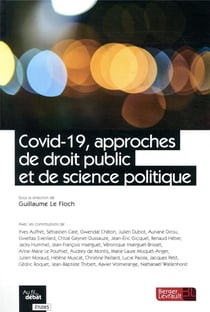 Covid-19, approches de droit public et de science politique