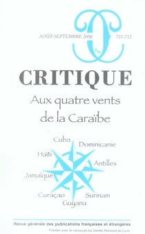 Revue Critique n.711 : aux quatre vents de la Caraïbe