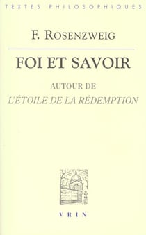 Foi et savoir : Autour de L'Étoile de la rédemption