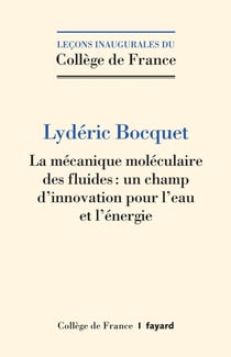 La Mécanique moléculaire des fluides : un champ d'innovation pour l'eau et l'énergie