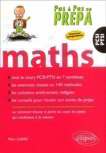 Mathématiques PCSI-PTSI