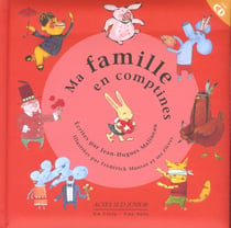 Ma famille en comptines + CD