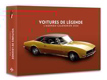 Agenda-calendrier : Voitures de légende (édition 2026)