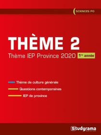 Révolutions - concours commun IEP (édition 2020)