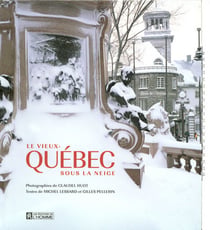 Le vieux quebec sous la neige