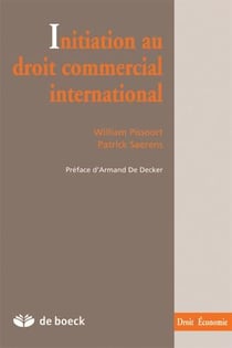 INITIATION AU DROIT COMMERCIAL INTERNATIONAL