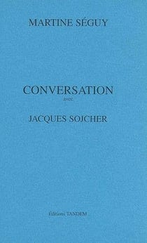Conversation avec - jacques sojcher