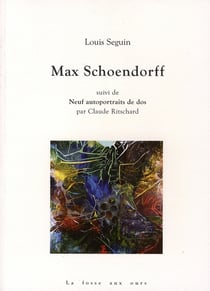 Max schoendorff - neuf autoportraits de dos