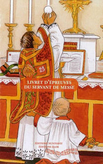 Livret d'epreuves du servant de messe